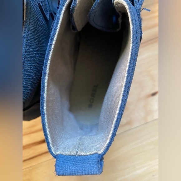 Sorel out and about blue low lace up duck boots 6 - Picture 9 of 10